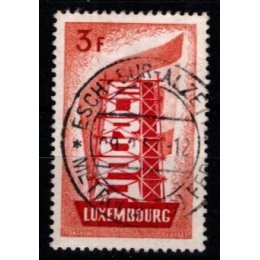 1956 - Luxembourg - AFA 552 - Frimærke - Stemplet.